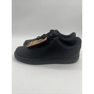 Nike‎ Court Vision Low Next Nature Triple Black Men's Shoe Size 12 DH2987-002